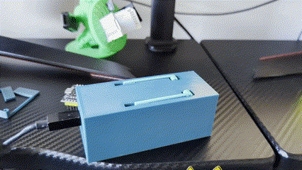 BambuFlag ESP32 servo notification system for X1C