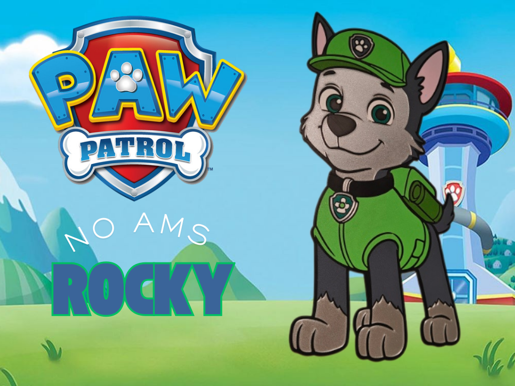 Paw Patrol Rocky Wall Decor - No AMS Multi-Color