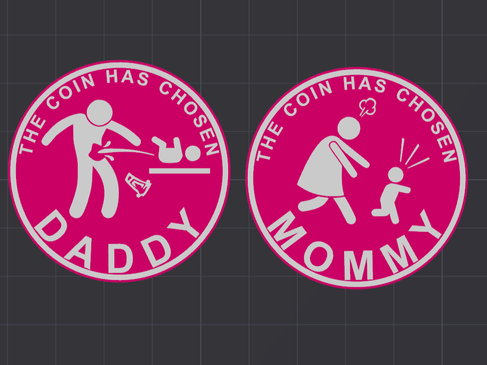Diaper Duty Coin