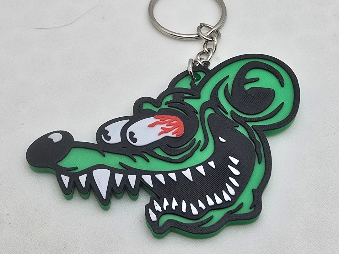 Rat Fink Keychain