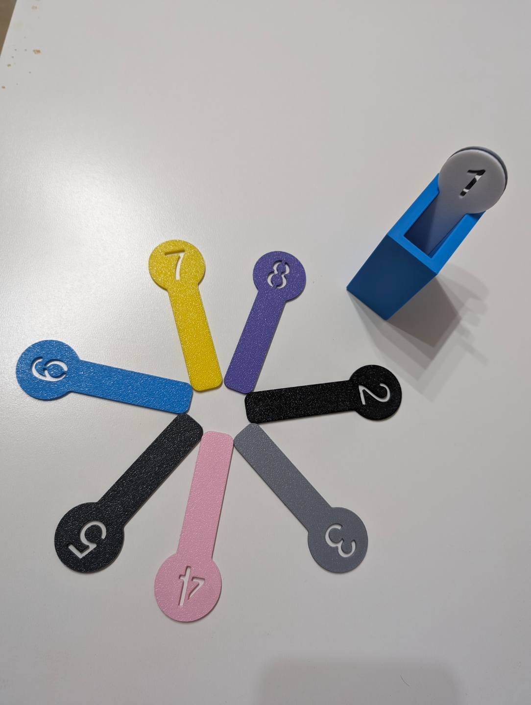 Color sample organizer