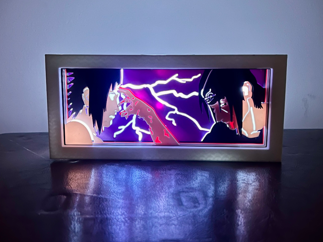 Itachi x Sasuke - LED Lightbox - NO AMS NEEDED