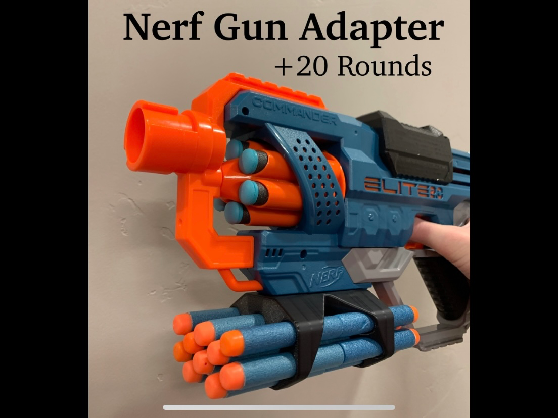 Nerf Gun Adapter +20 Rounds