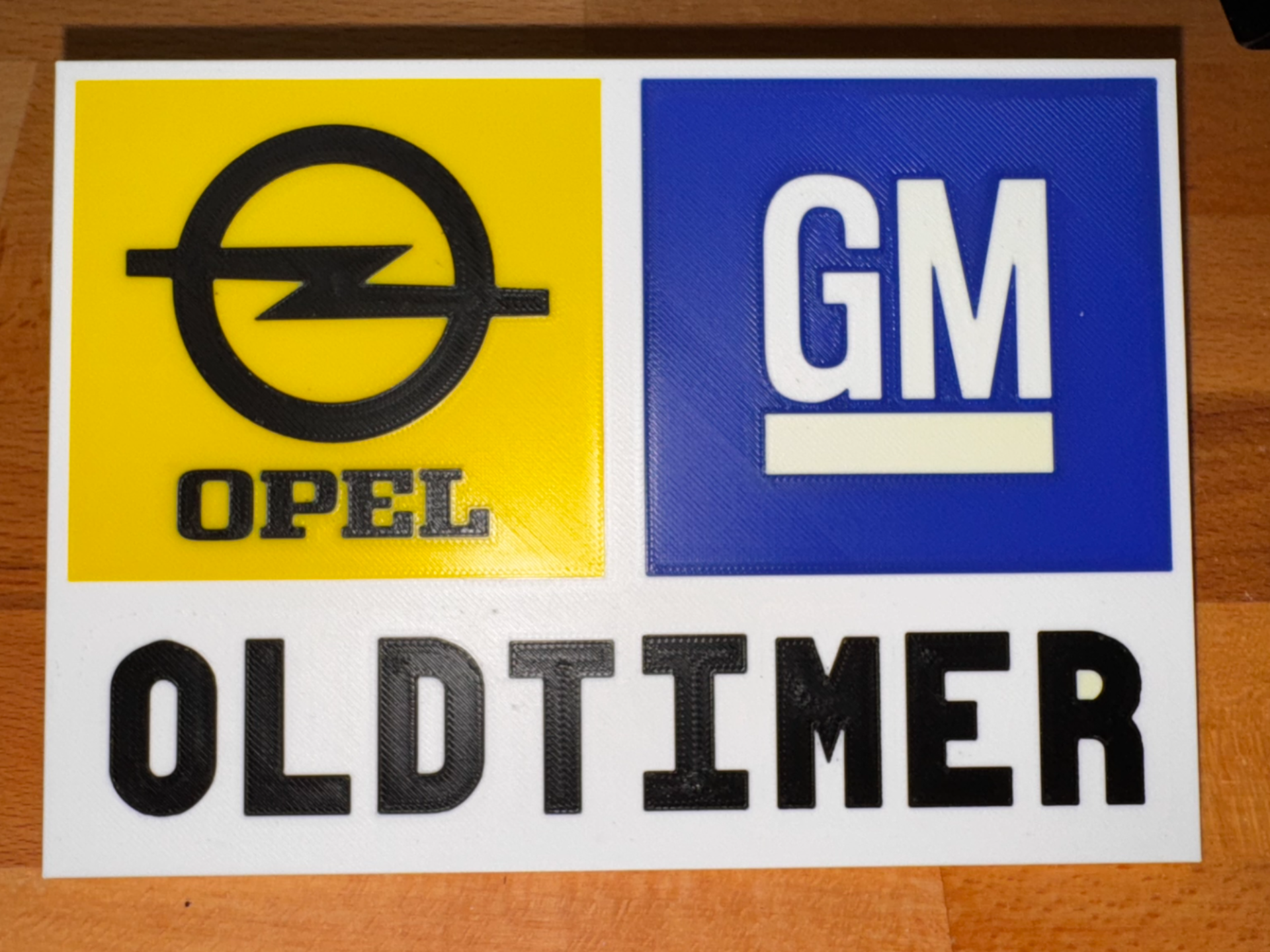 OPEL - GM Oldtimer Sign **AMS Requiered*