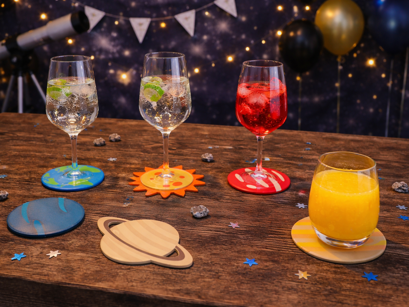 Solar System Coasters – Fun Space Set