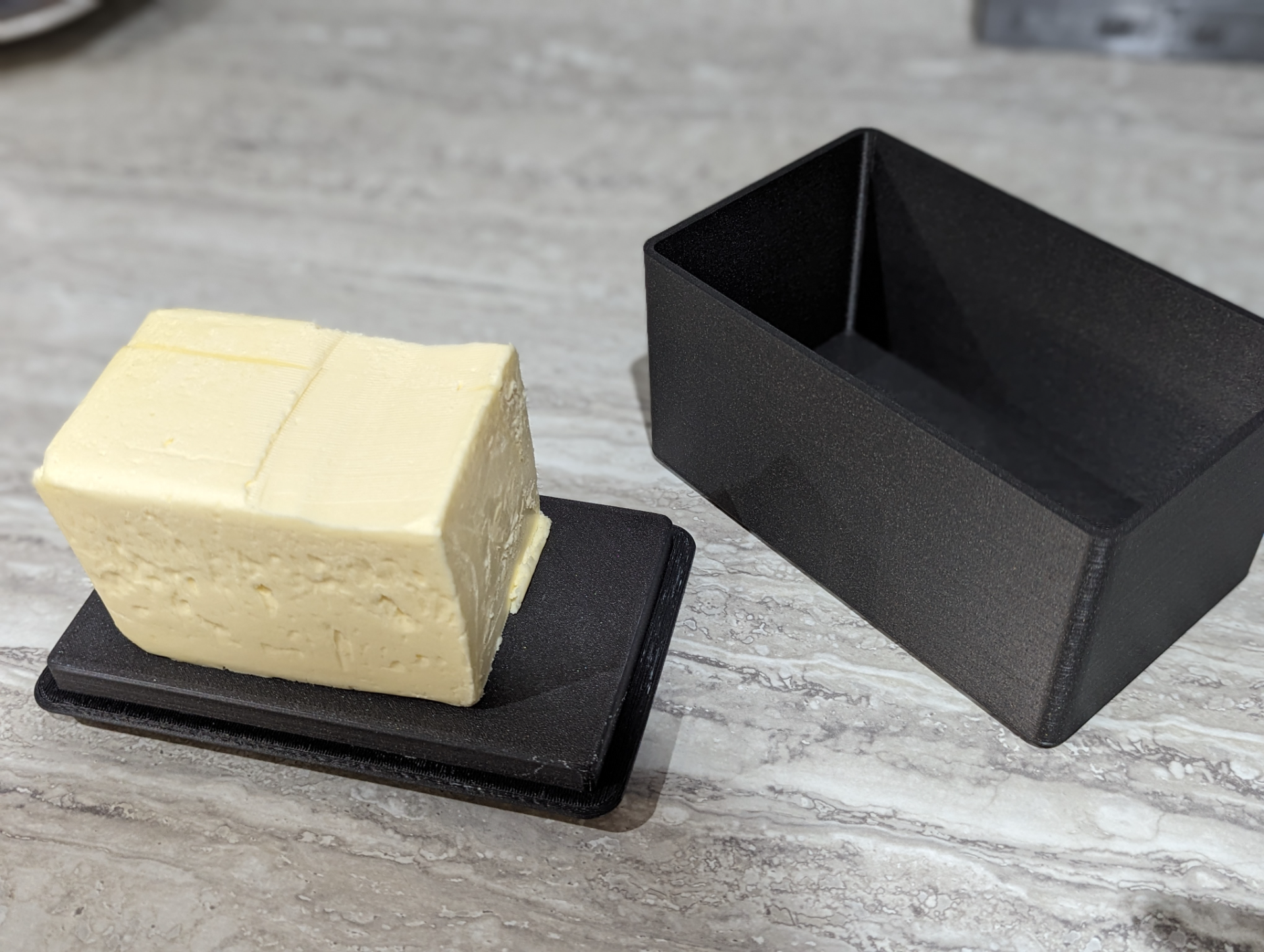 Modern and minimalist butter dishes