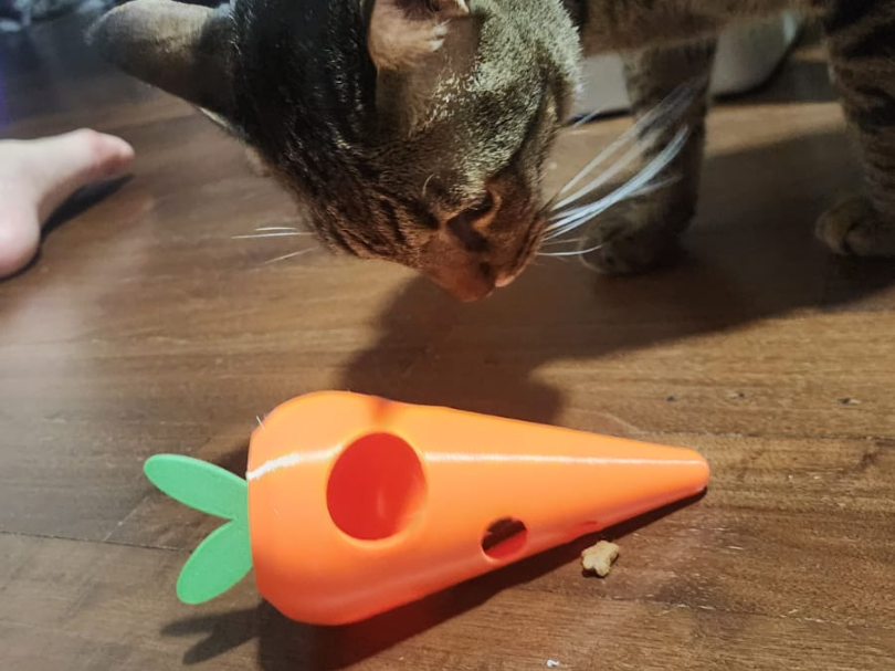 Cat Carrot - Treat Dispensing Toy