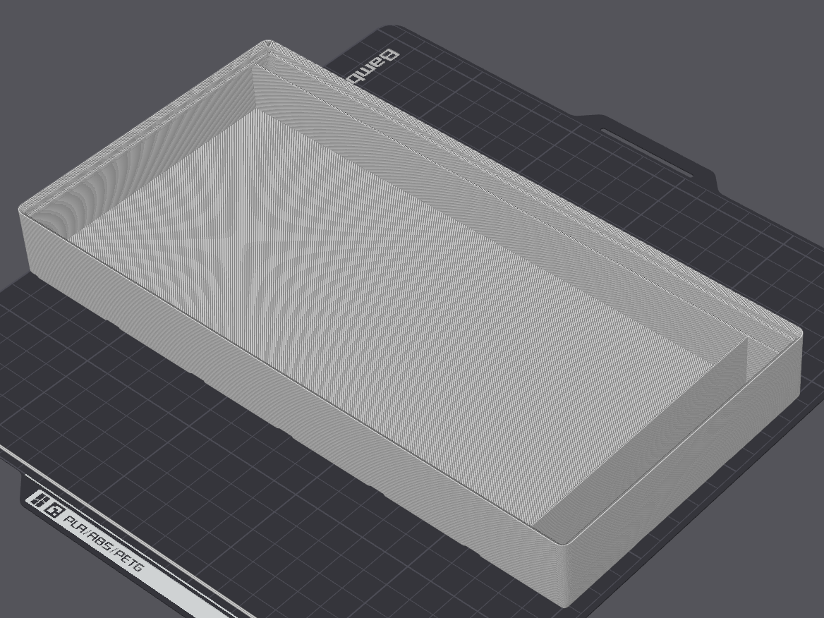 Gridfinity Letter Box (DIN Lang Brief)