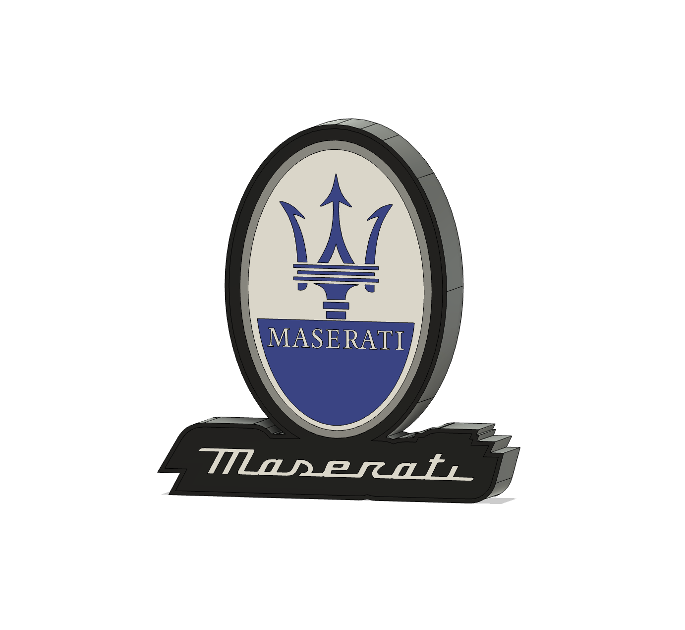 Maserati exotic luxury car light box