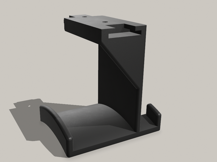 Under Desk Headphone Holder