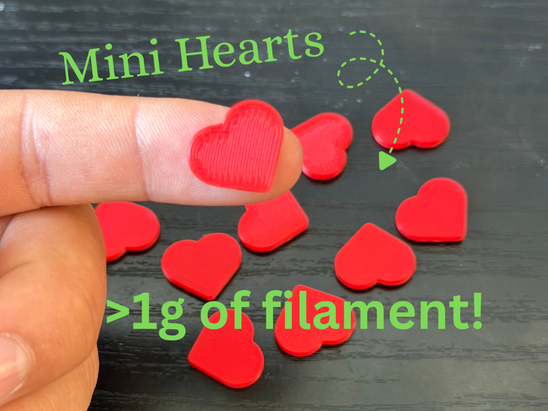 Mini Hearts With Detail