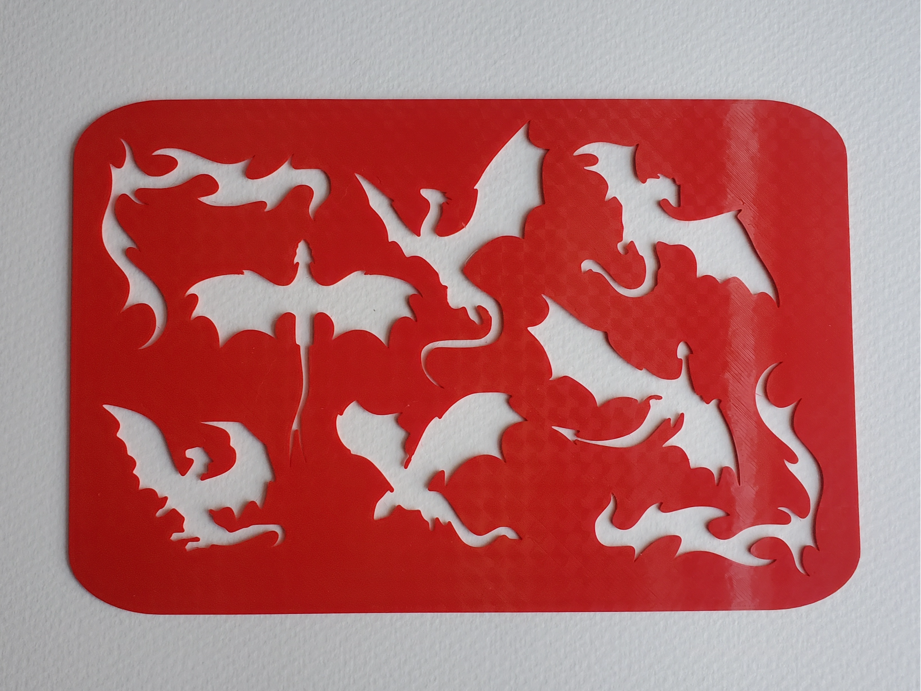 Dragon Stencil Set