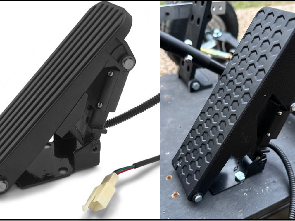Electric Go Kart Pedal Mod