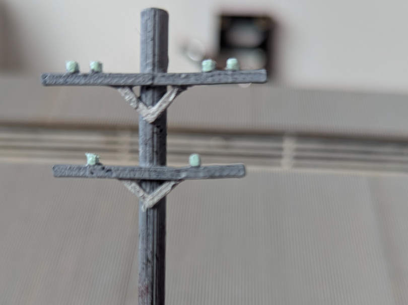 HO Scale Telephone Pole