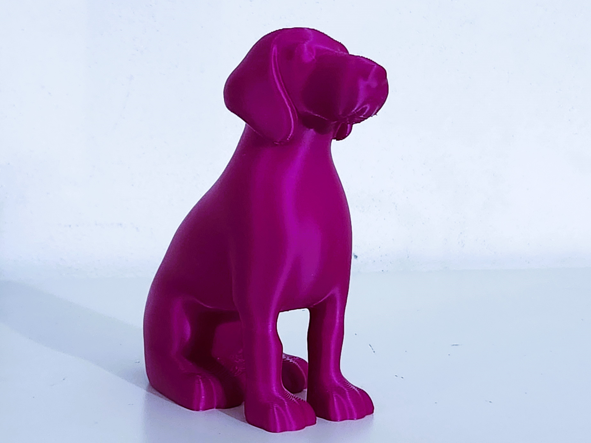 Minimal dog figure - Cracking Art design inspired