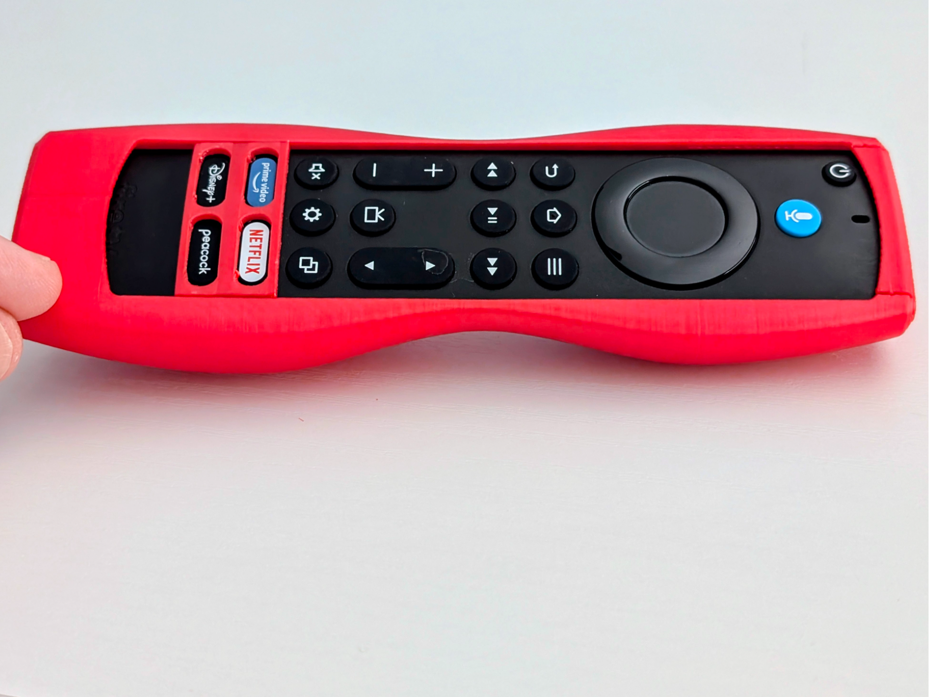 Fire TV Remote Cover TiVo Peanut Style APP buttons