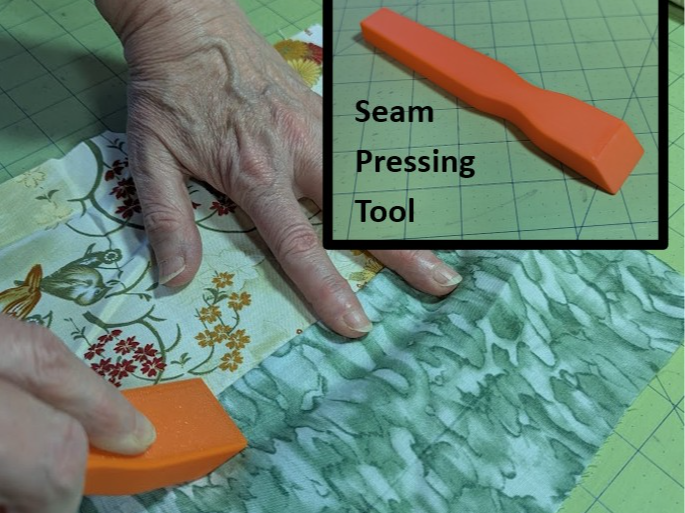 Seam Pressing Tool for Fabric & Paper