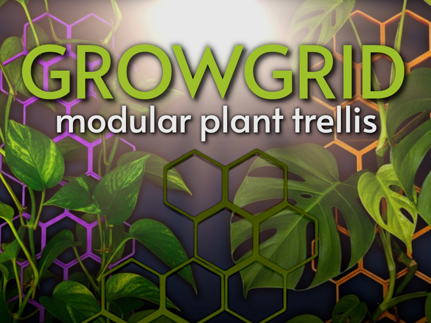 GrowGrid Modular Plant Trellis