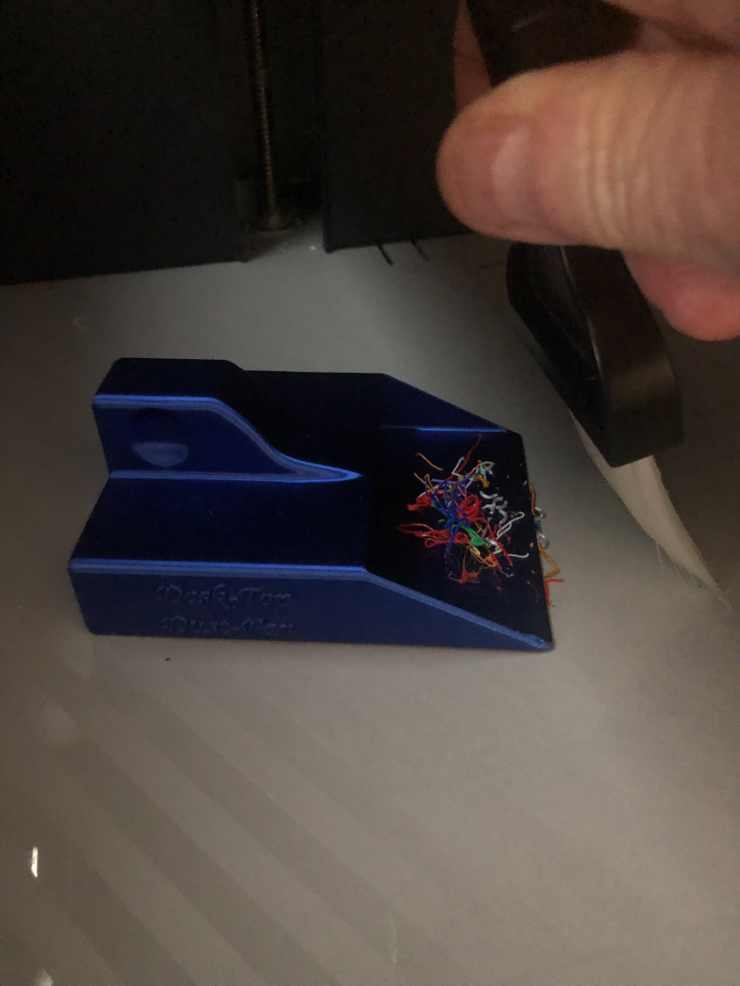 X1 Carbon Printer bottom Dust-Pan/Desk Tidy
