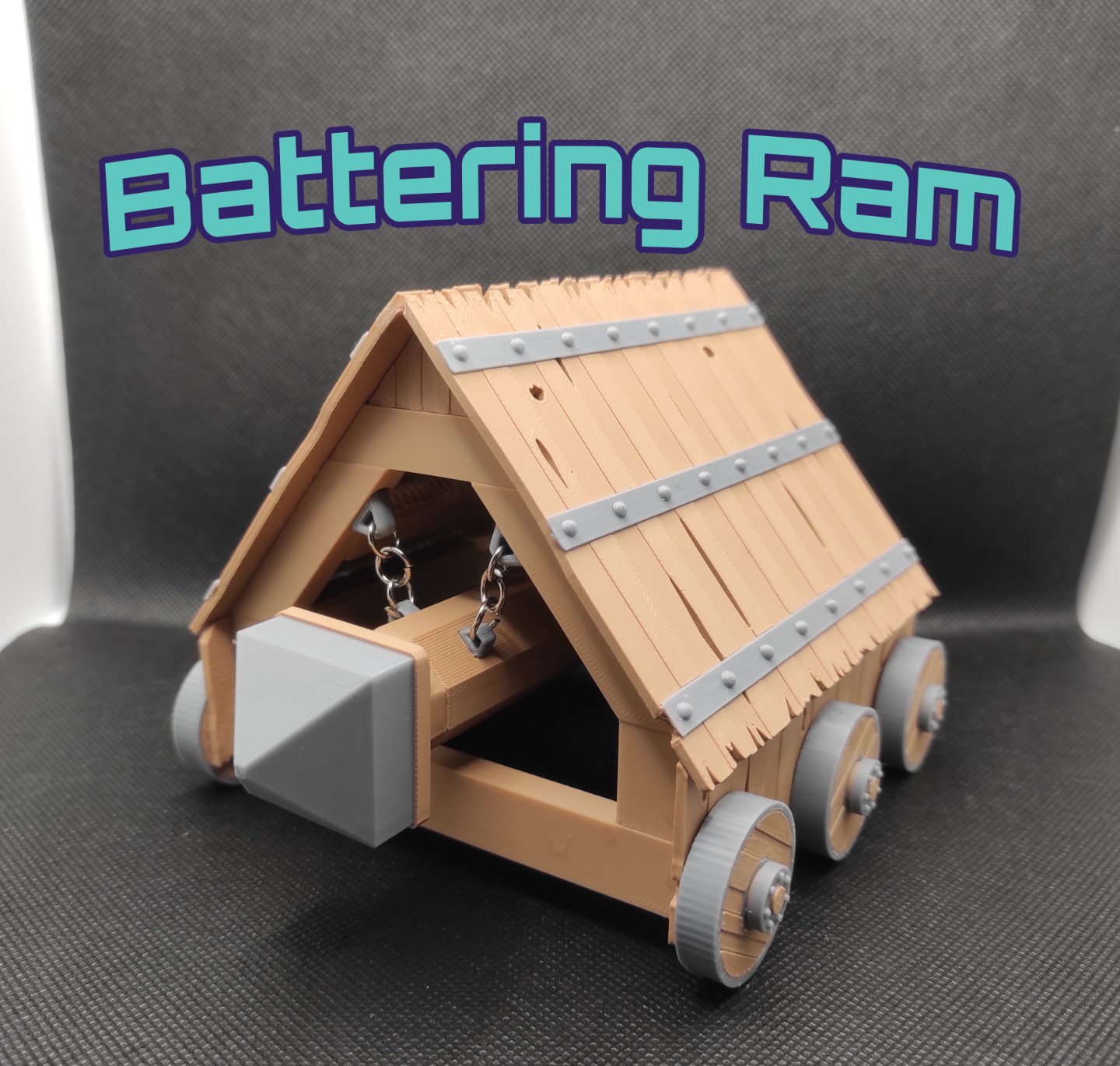 Battering Ram - Medieval Castle Siege Weapon (D&D)