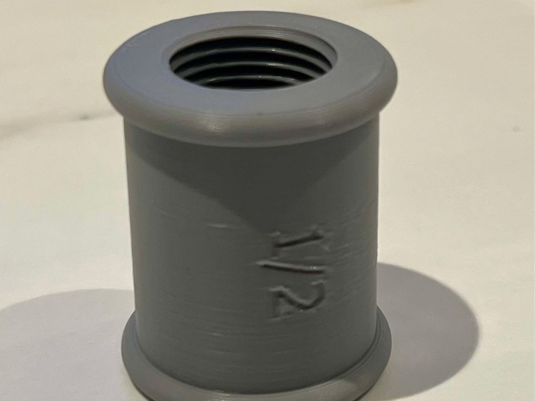 Half inch coupler