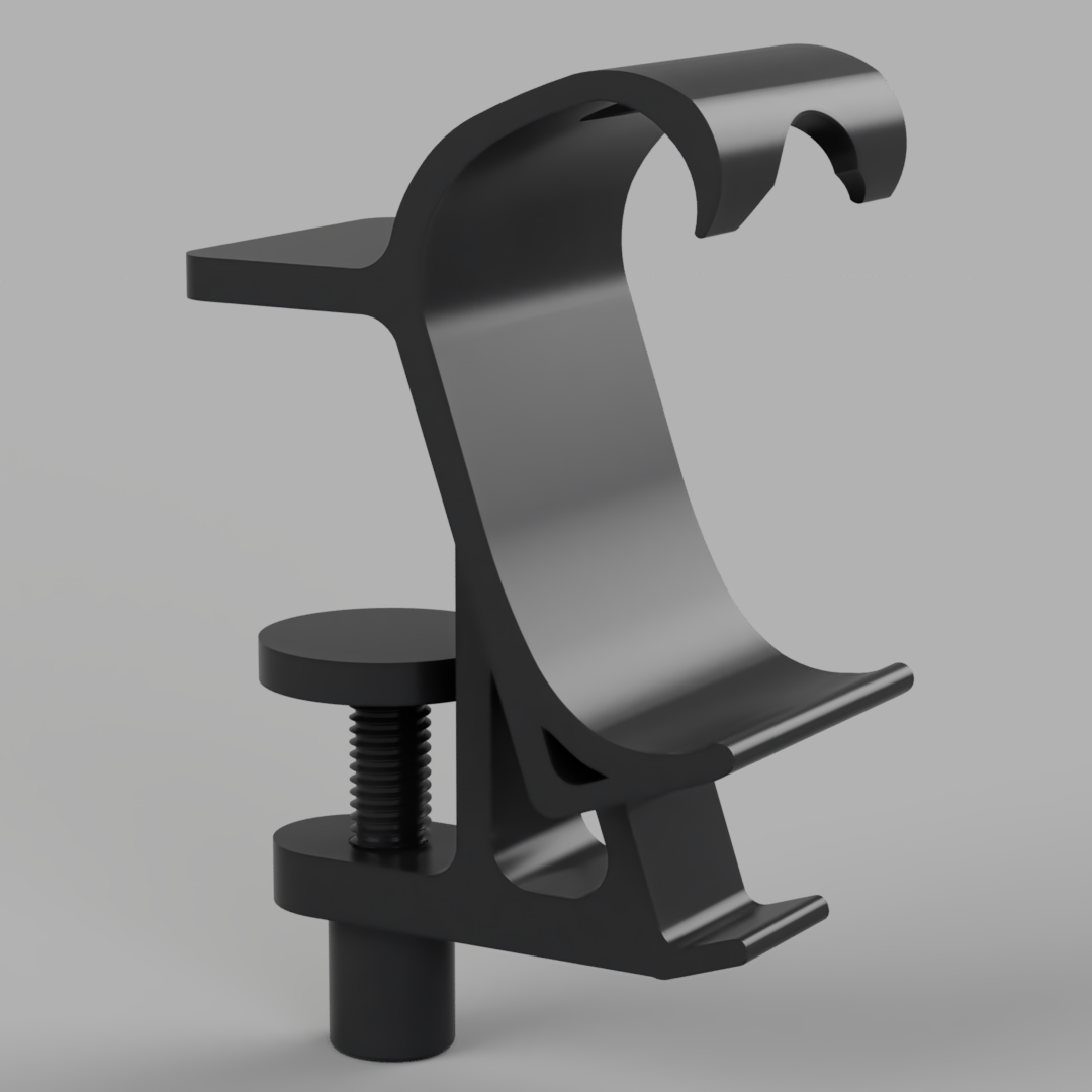 Desk mounted 8bitdo Ultimate controller holder