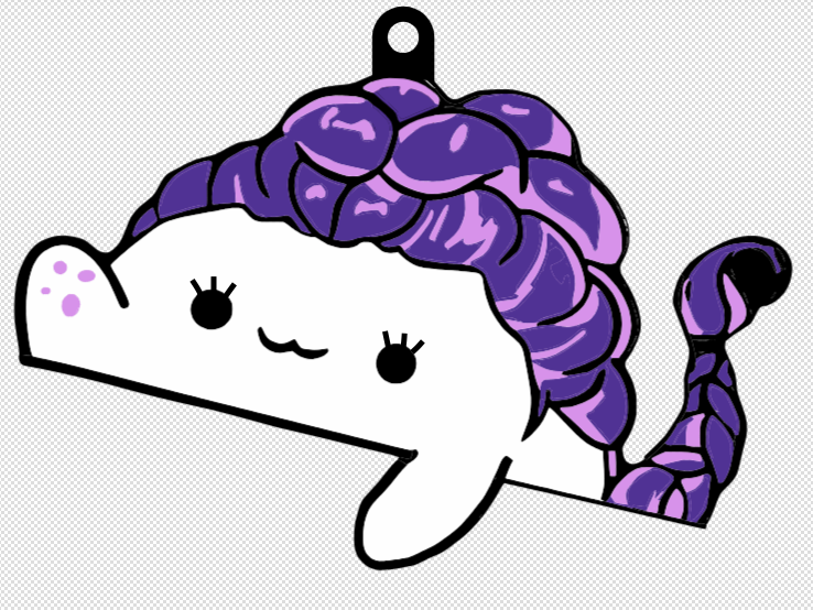 Rumi Bongo Cat Keychain