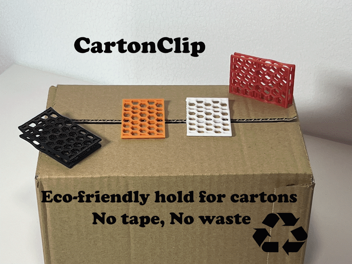 CartonClip - Ecofriendly hold for cartons