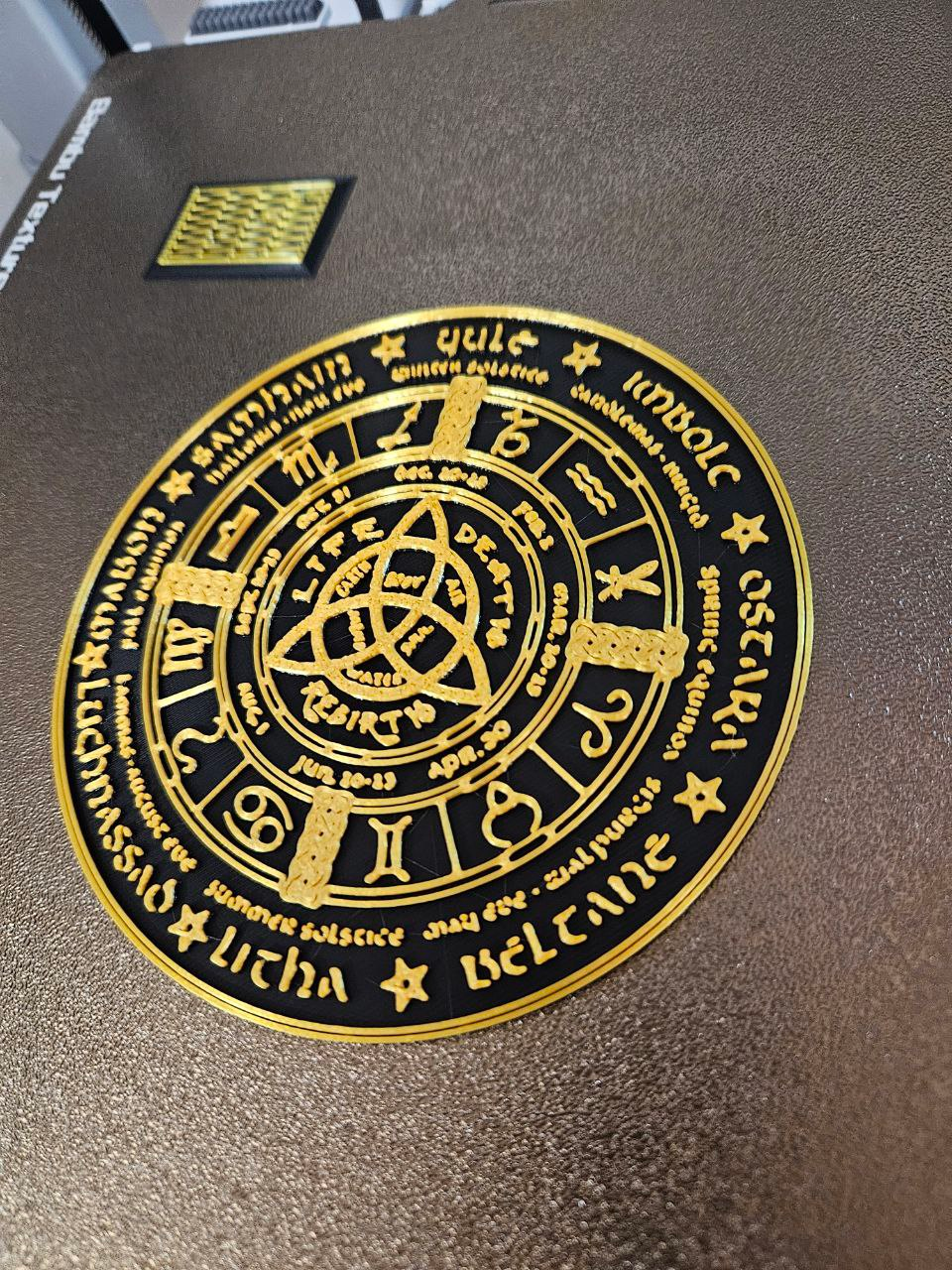 Wheel of the Year Crest