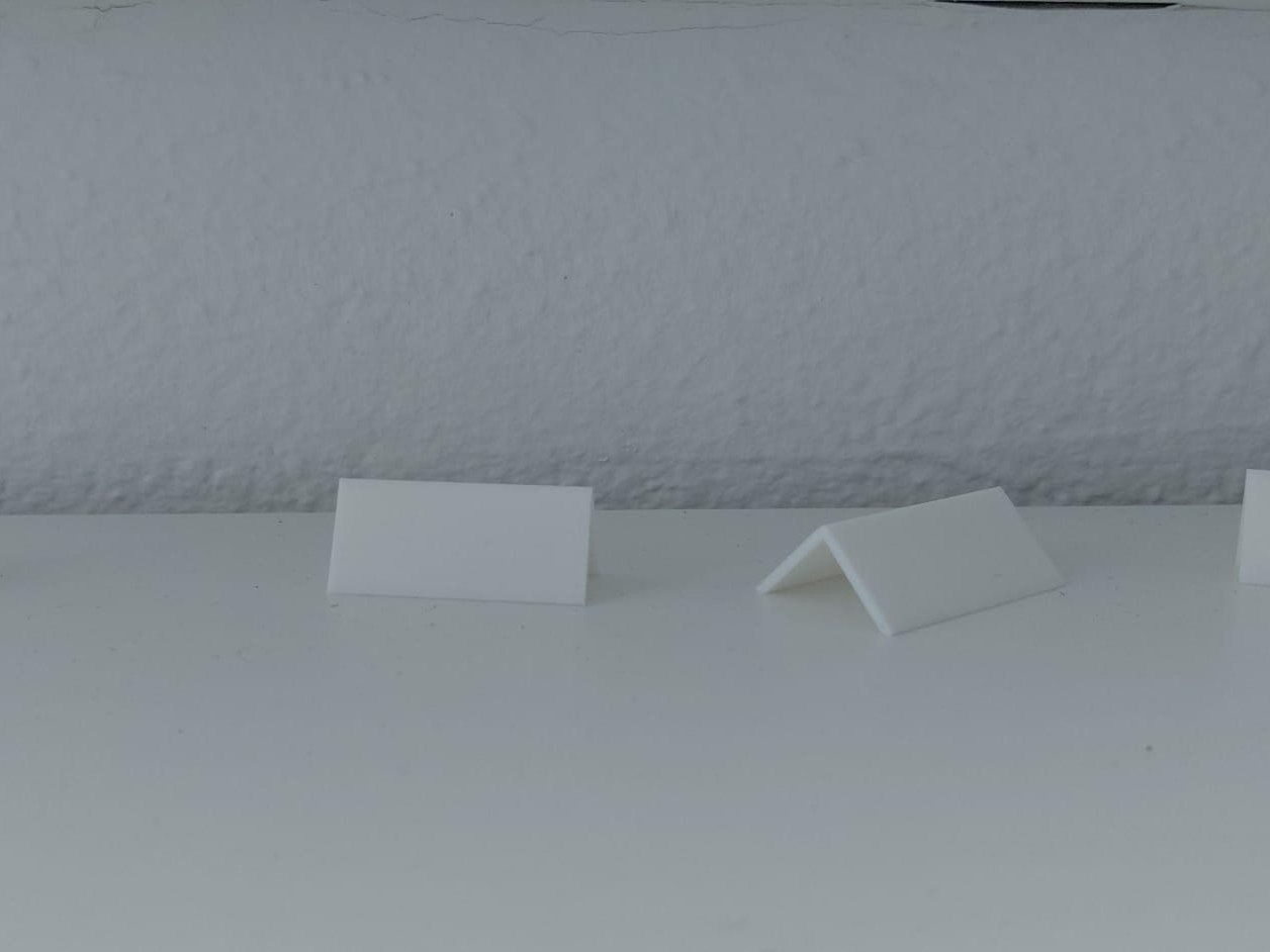 Minimalistisches Preisschild