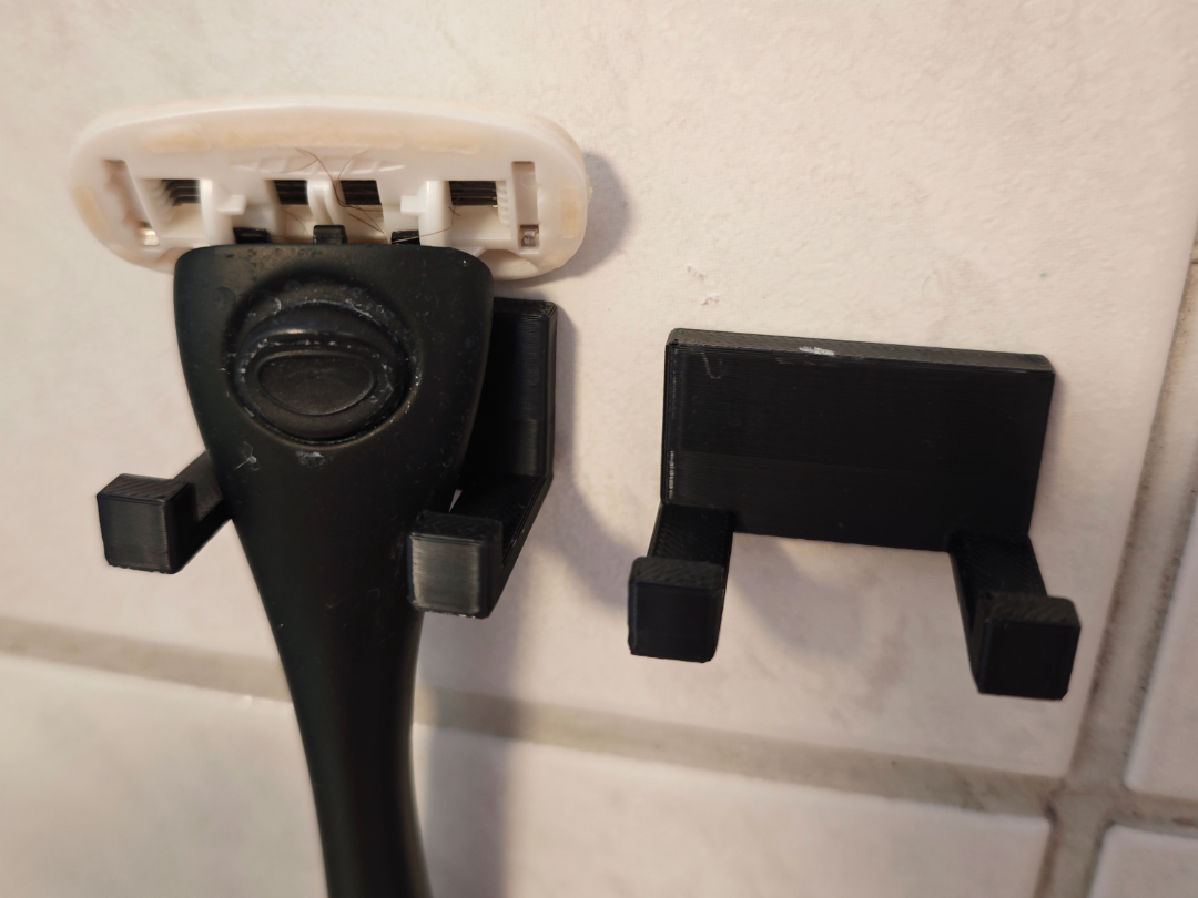 Wandhalterung für Rasierer / wall mount for razors