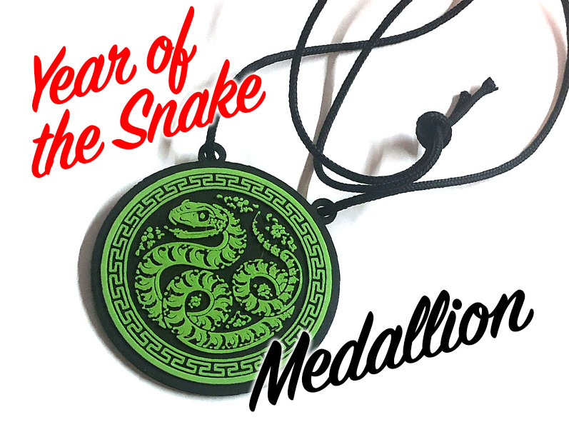Year of the Snake Medallion