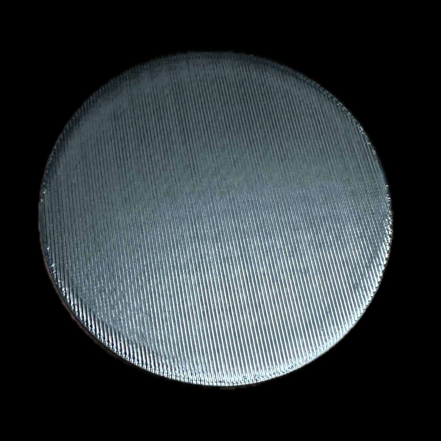 Cleaning disc for stuck filament on textured plate