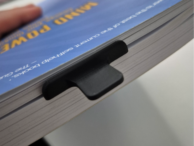 Flat Grip Bookmark – Page-Safe Design