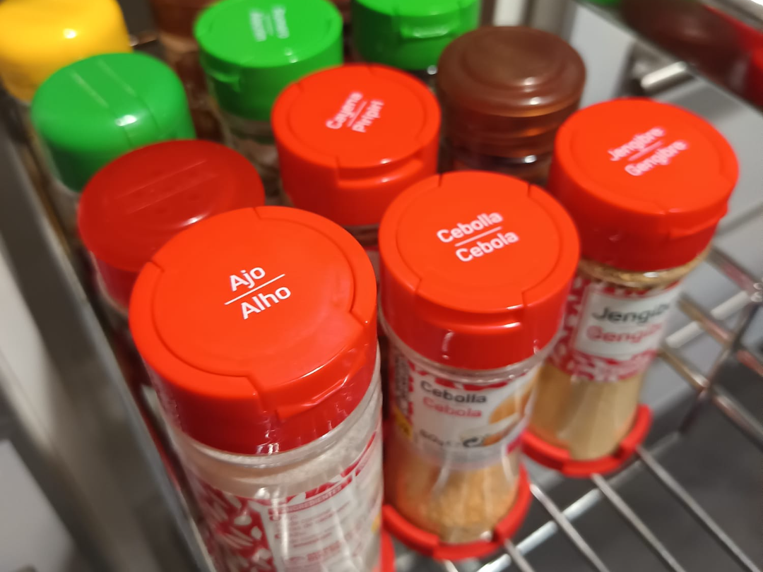 SpiceSnap Grid – 45mm Jar Organizer