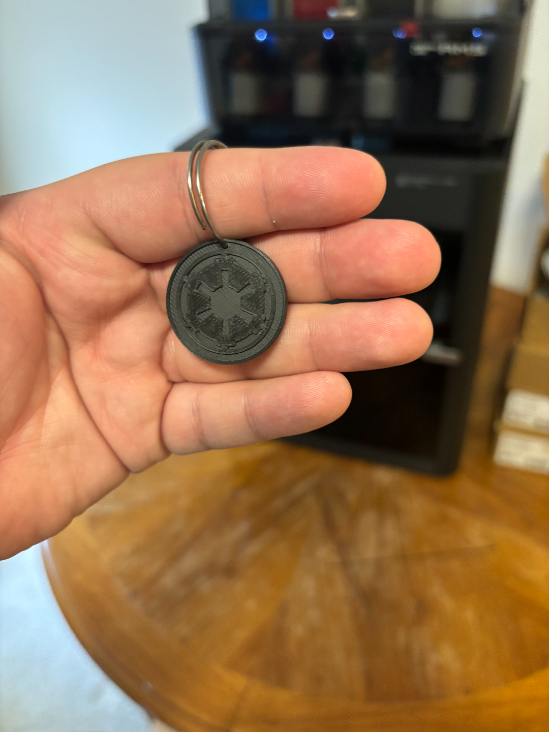 Imperial Logo Keychain