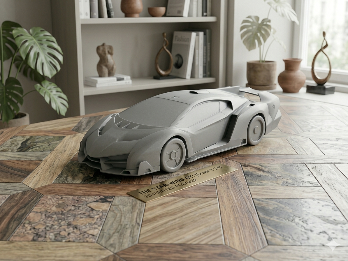 SuperCar Keychain