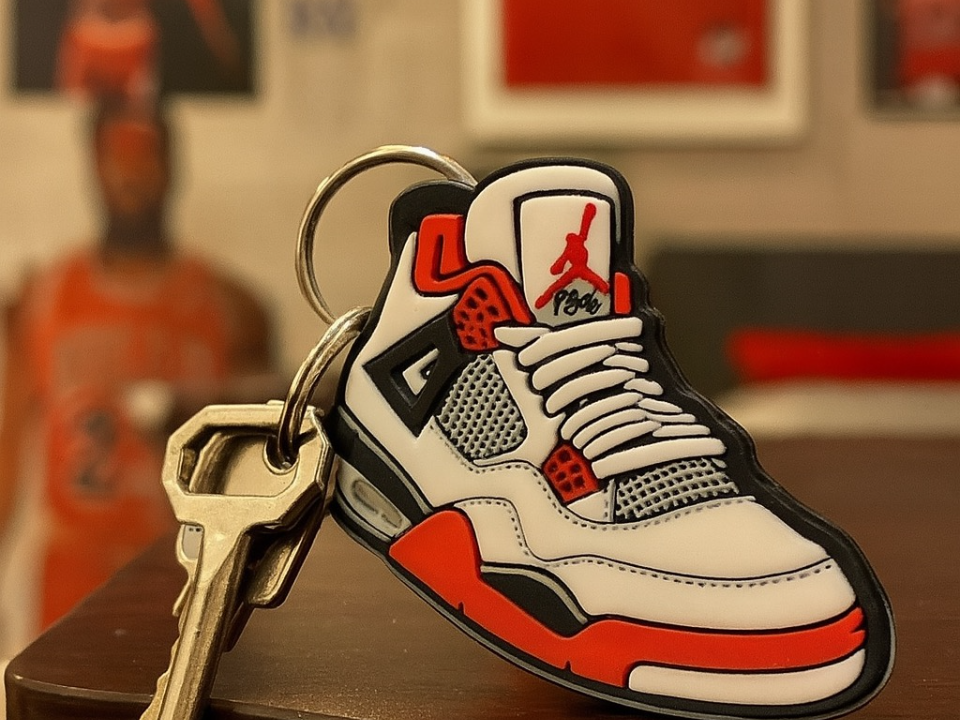 portachiavi ispirato alle Air Jordan 4