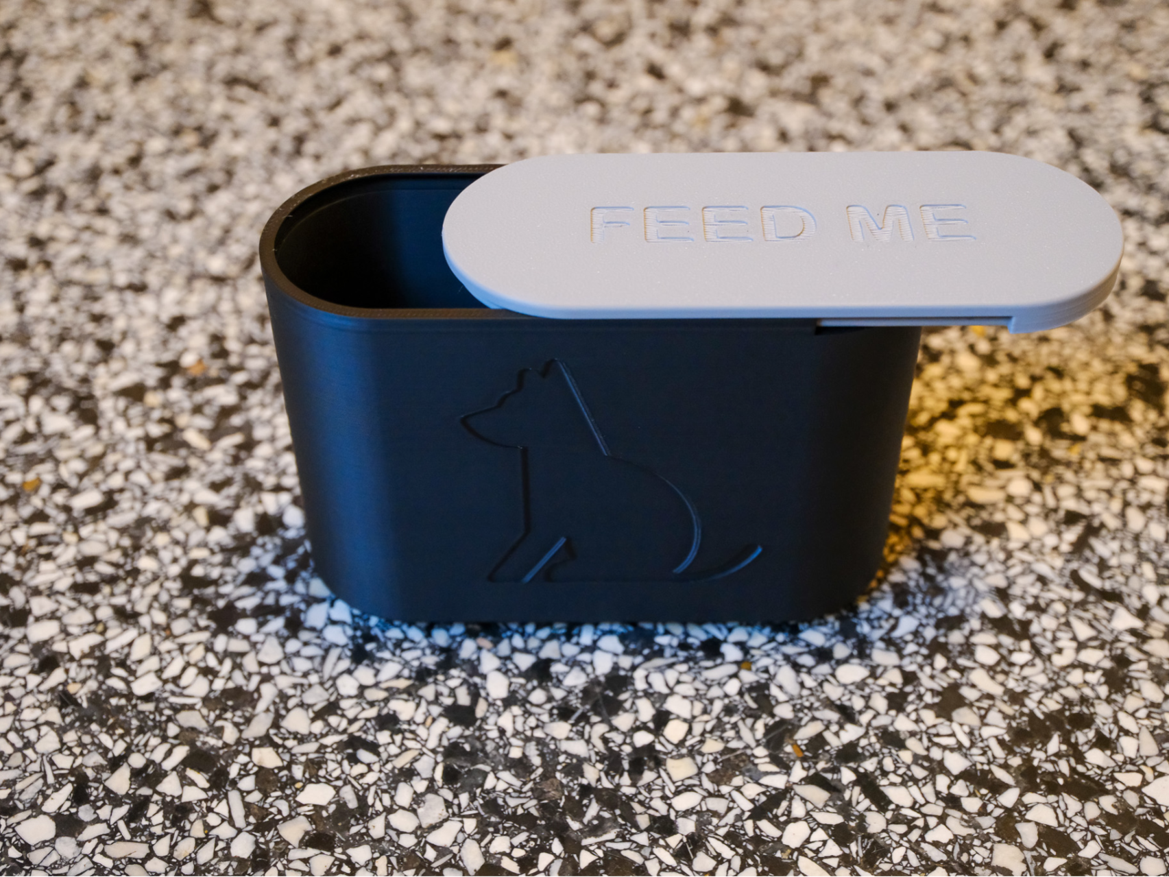 Medium Food Container for Pets (or Humans)