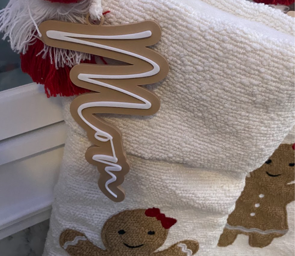 gingerbread tags