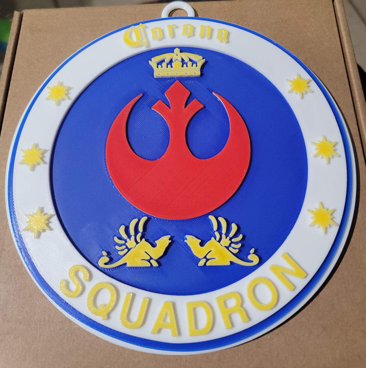 STAR WARS CORONA SQUADRON 3D 180mm series