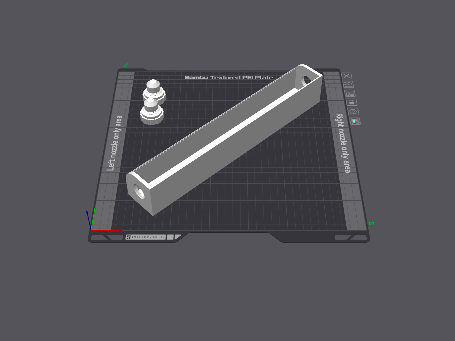 cling and aluminum foil holder