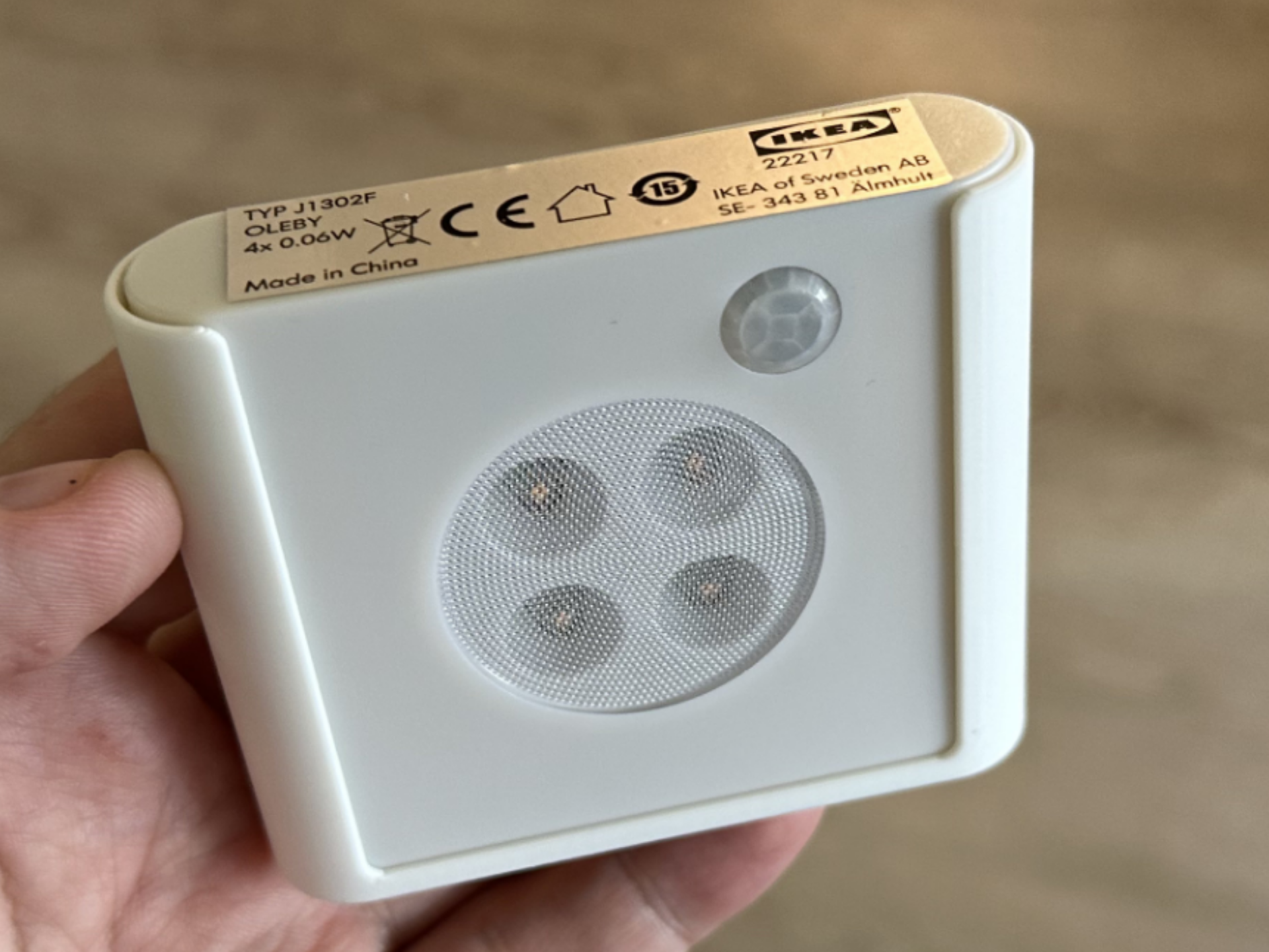 Holder for Ikea Oleby