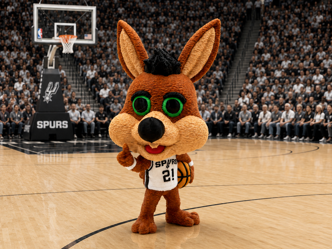 Coyote Mascot - Funko style desk display