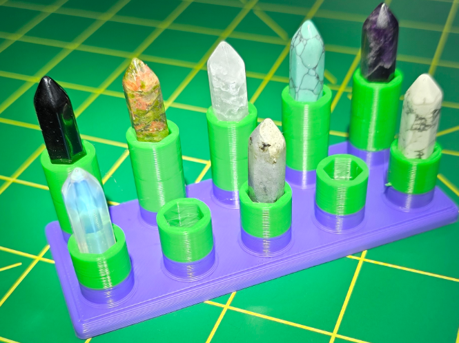 Healing crystal display 2.0