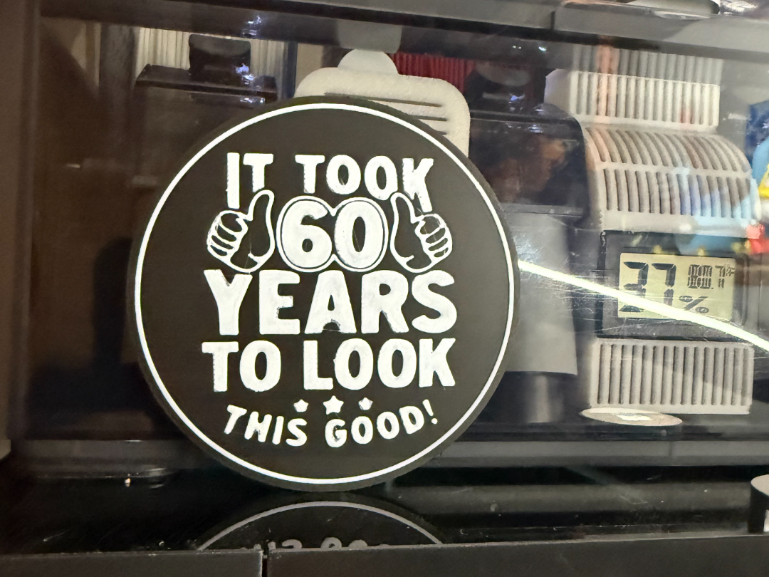 60TH BIRTHDAY COASTER