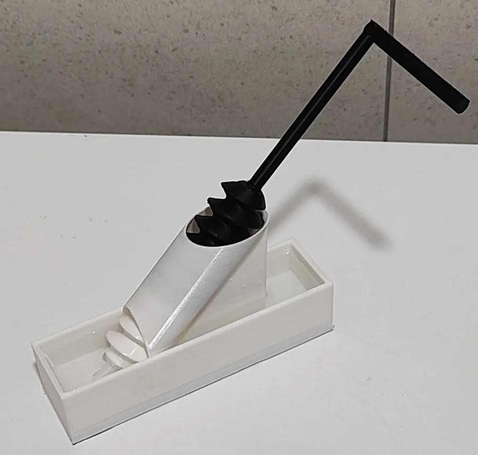 Archimedes' screw model, (Archimedes)
