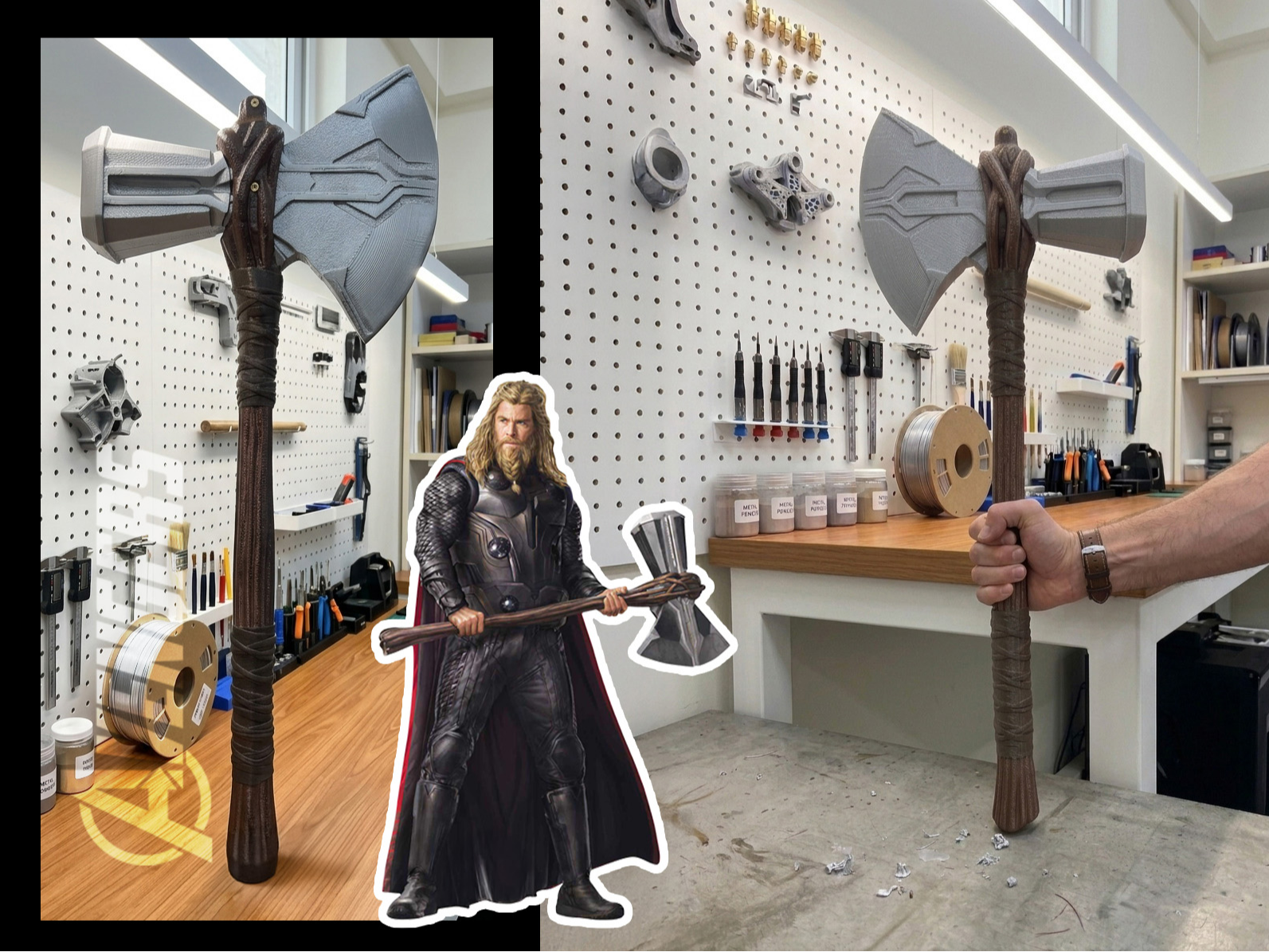Thor's Stormbreaker axe - 80 cm