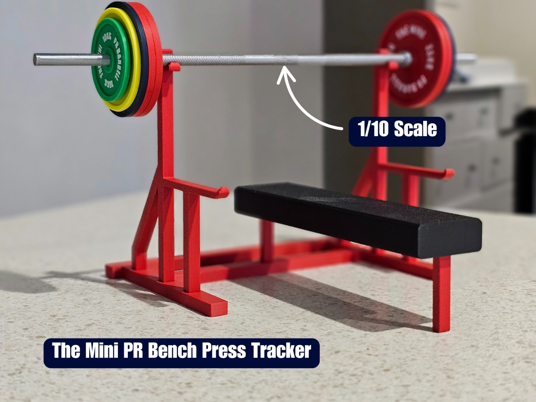 Mini Powerlifting Bench Press PR Tracker
