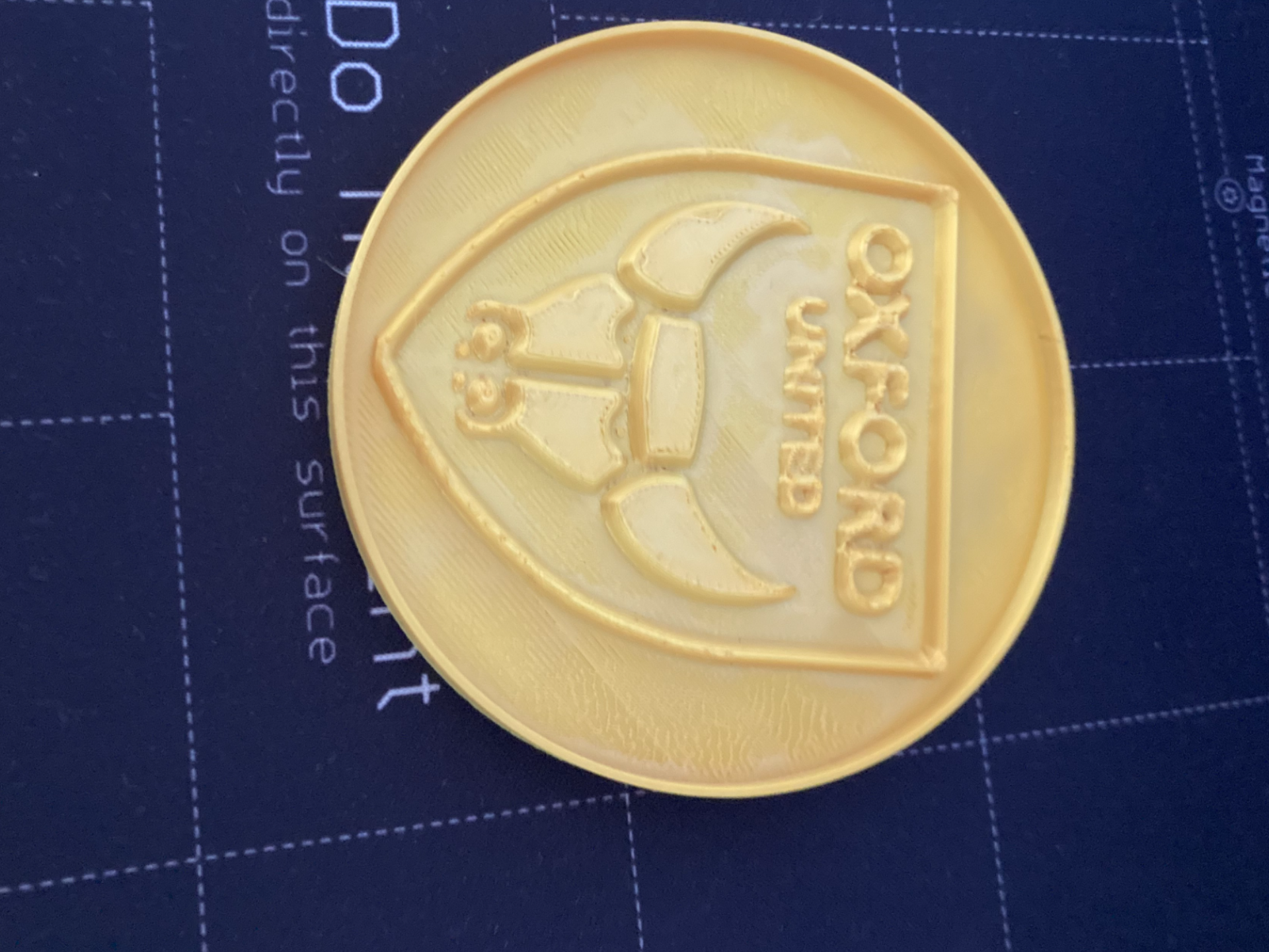 Oxford United coaster